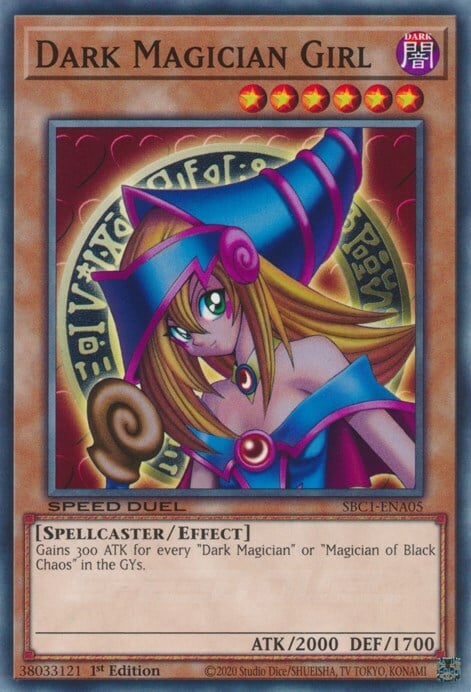 Ragazza Maga Nera Card Front