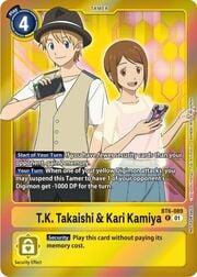 T.K. Takaishi & Kari Kamiya · Event Pack 5 BT6-089