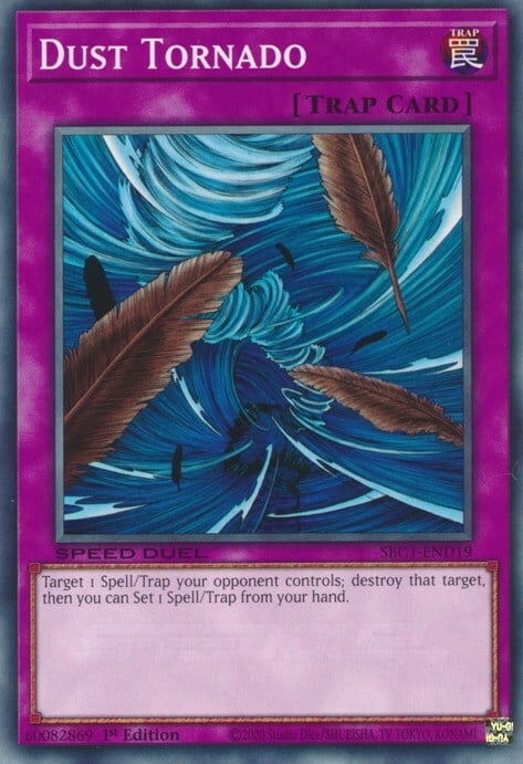 Dust Tornado Card Front