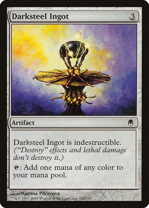 Darksteel Ingot Card Front