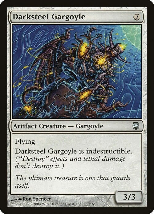 Gargoyle di Darksteel Card Front