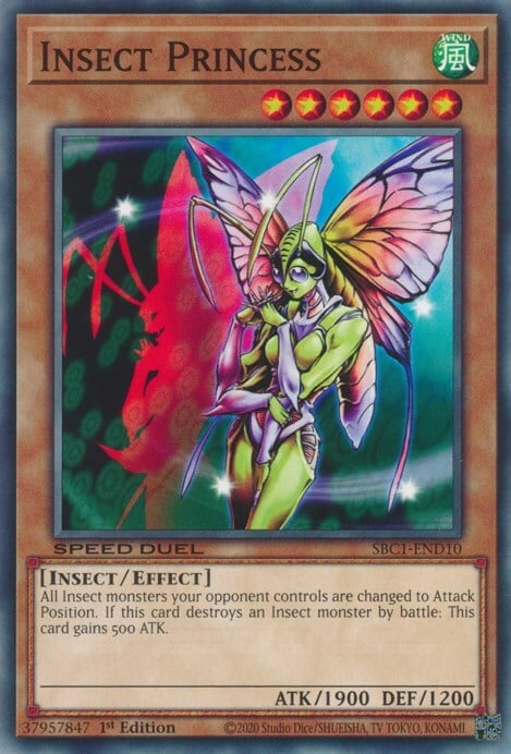 Insect Princess Card Front