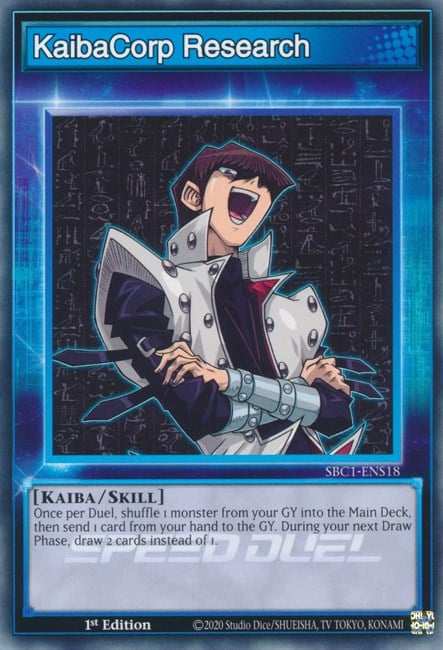 KaibaCorp Research Speed Duel: Streets of Battle City | Yu-Gi-Oh! |  CardTrader
