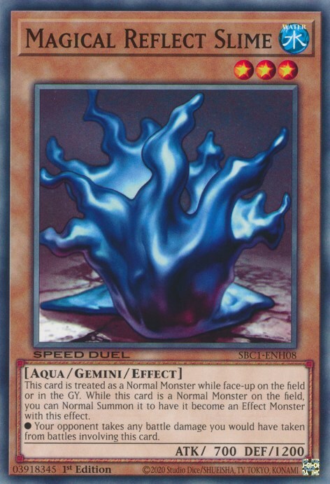 Magical Reflect Slime Card Front