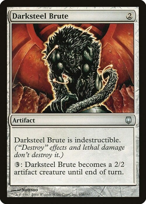 Darksteel Brute Card Front