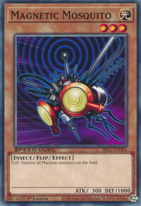 Zanzara Magnetica Card Front