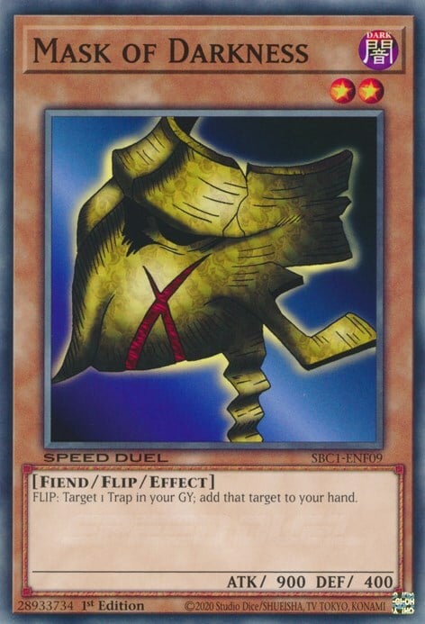 Mask of Darkness Card Front