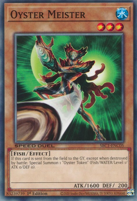 Ostrica Maestra Card Front