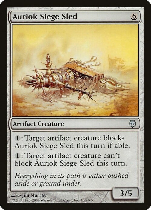 Auriok Siege Sled Card Front