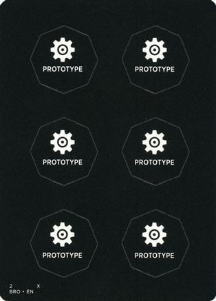 Punch Card Card Front