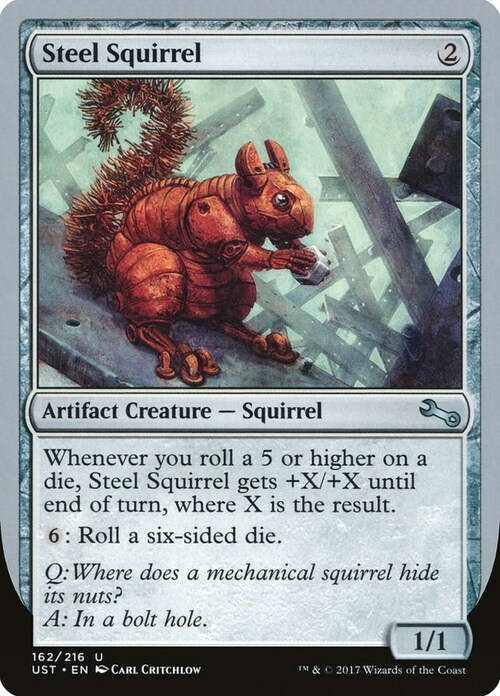 Steel Squirrel Card Front