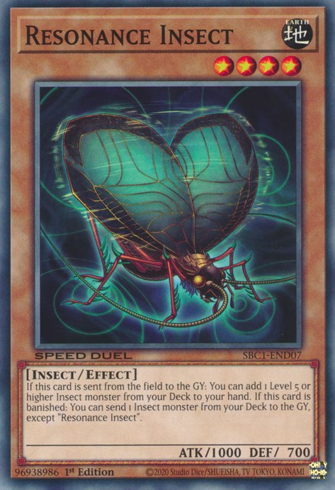 Resonance Insect Speed Duel: Streets of Battle City | Yu-Gi-Oh! | CardTrader Resonance Insect Speed Duel: Streets of Battle City | Yu-Gi-Oh! | CardTrader