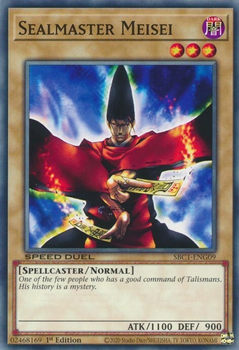 Maisei Maestro dei Sigilli Card Front