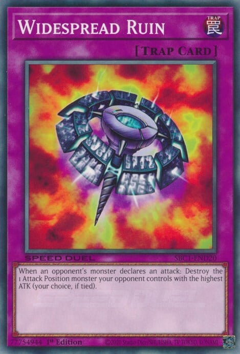 Widespread Ruin Card Front