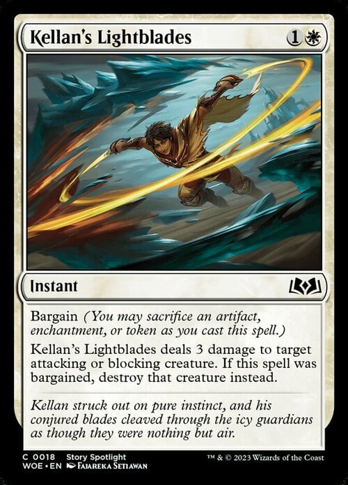Kellan's Lightblades Card Front
