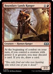 Boundary Lands Ranger 123