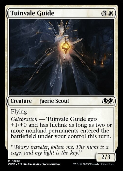 Tuinvale Guide Card Front