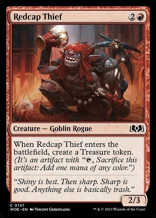Redcap Thief Card Front