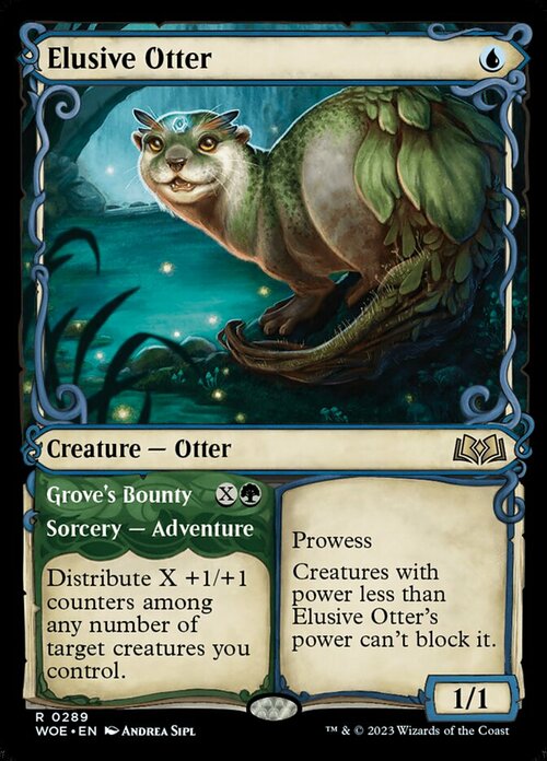 Elusive Otter // Grove's Bounty Card Front