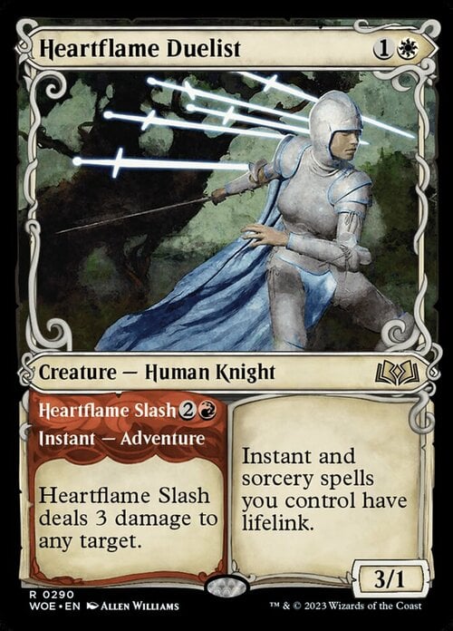 Heartflame Duelist // Heartflame Slash Card Front
