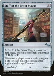 Staff of the Letter Magus 159