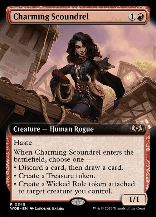 Charming Scoundrel Card Front