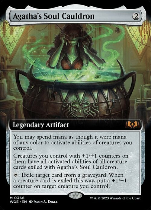 Agatha's Soul Cauldron Card Front
