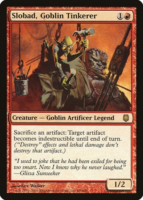 Slobad, Goblin Tinkerer Card Front