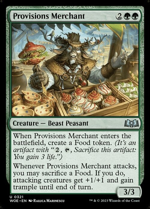 Provisions Merchant Card Front