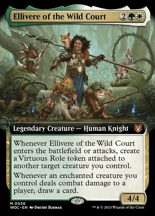 Ellivere of the Wild Court Card Front