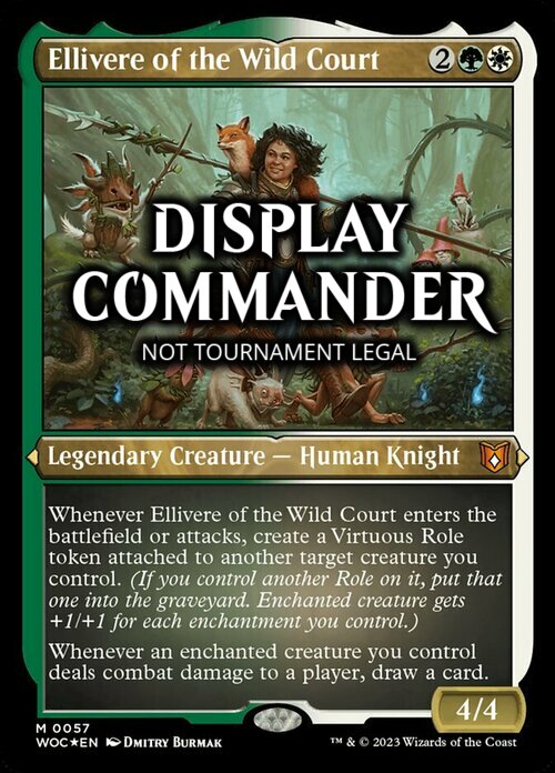 Ellivere of the Wild Court Card Front
