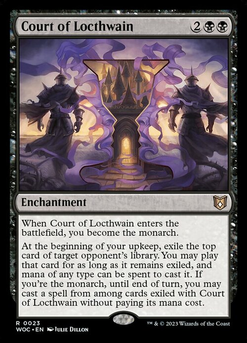 Court of Locthwain Card Front