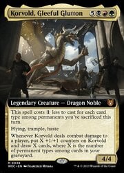 Korvold, Gleeful Glutton · Extended Art 038