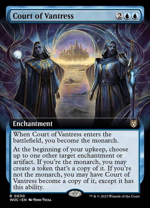 Court of Vantress Card Front