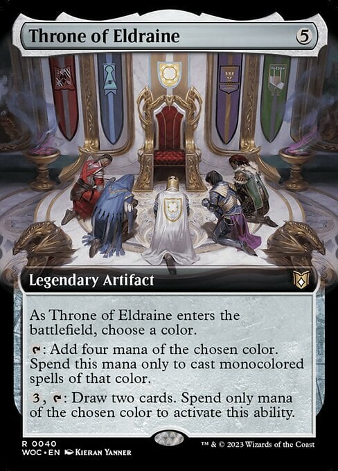 El trono de Eldraine Frente