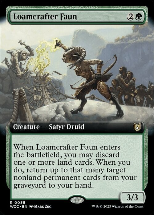 Loamcrafter Faun Card Front