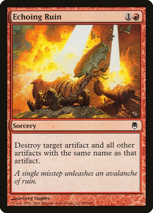 Echoing Ruin Card Front