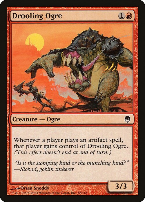 Drooling Ogre Card Front