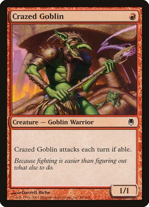 Goblin Infuriato Card Front
