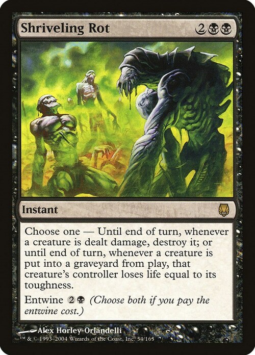 Shriveling Rot Card Front