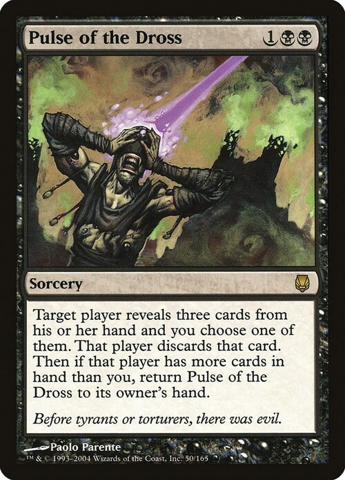 Pulse of the Dross Card Front