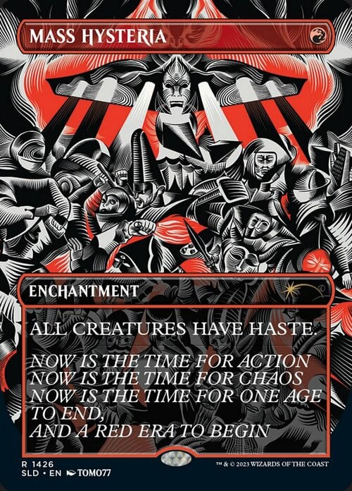 Mass Hysteria Card Front
