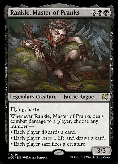 Rankle, Master of Pranks Card Front