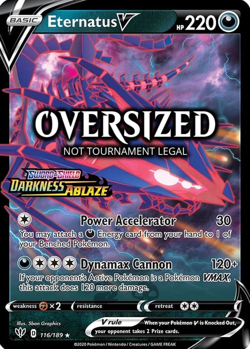 Eternatus V Card Front