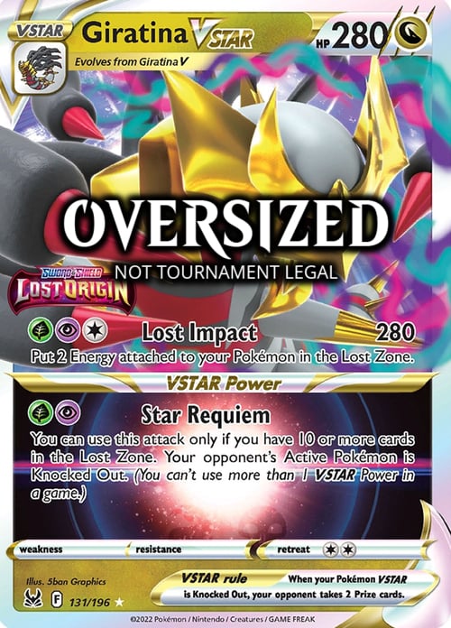 Giratina VSTAR Card Front