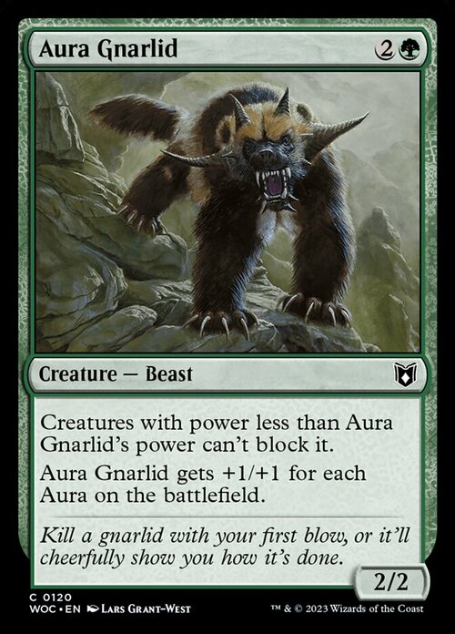 Aura Gnarlid Card Front
