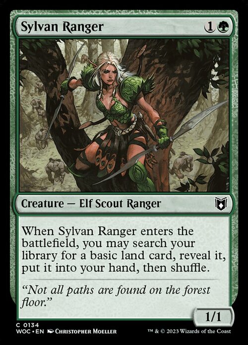 Sylvan Ranger Card Front