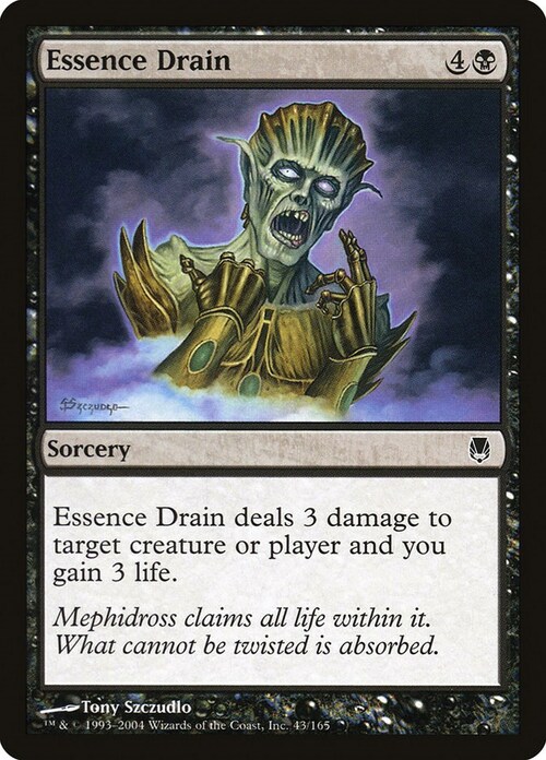 Essence Drain Card Front