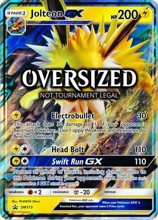 Jolteon GX Card Front