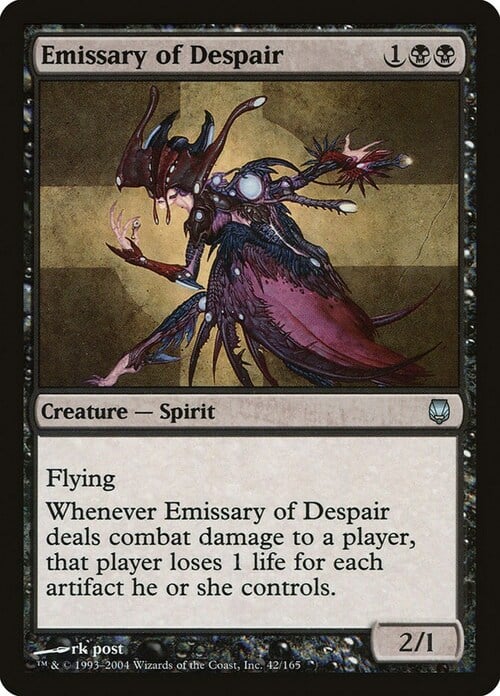 Emissary of Despair Card Front